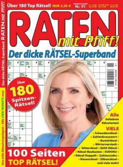 Raten mit Pfiff! – Dezember 2021