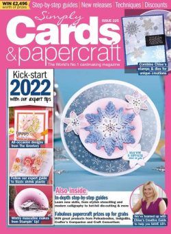 Simply Cards & Papercraft – Issue 225 – December 2021