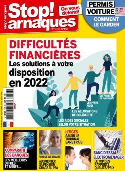 Stop Arnaques – Decembre 2021 – Fevrier 2022