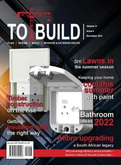 To Build – Volume 11 Issue 4, December 2021