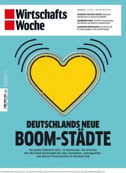 Wirtschaftswoche – 10 Dezember 2021