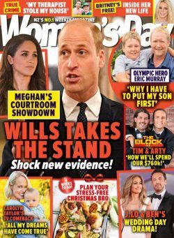 Woman’s Day New Zealand – November 23, 2021