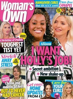 Woman’s Own – 28 December 2021