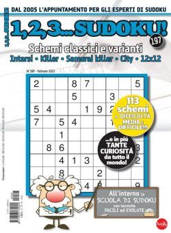 123 Sudoku – febbraio 2022