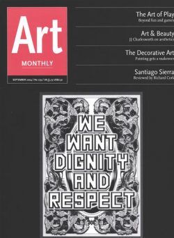 Art Monthly – September 2004