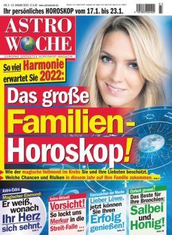 Astrowoche – 12 Januar 2022