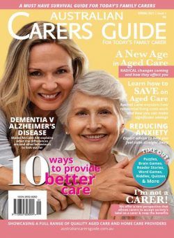 Australian Carers Guide WA – October 2021