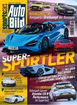 Auto Bild Sportscars – Februar 2022