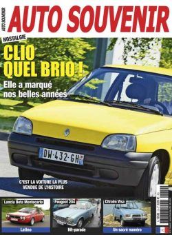 Auto Souvenir – Janvier-Mars 2022