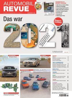 Automobil Revue – 23 Dezember 2021