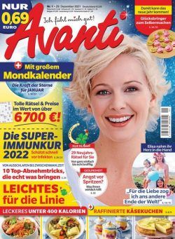 Avanti – 29 Dezember 2021