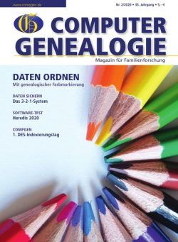 Computergenealogie – Juni 2020