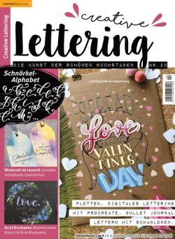 Creative Lettering – Januar 2022