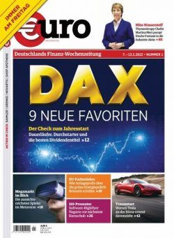 Euro am Sonntag – 07 Januar 2022