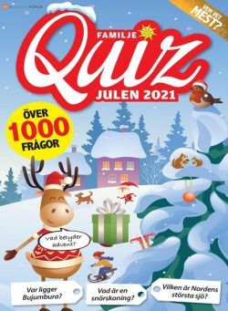 Familjequiz – 07 januari 2022