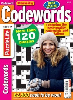 Family Codewords – December 2021