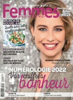 Femmes D’Aujourd’Hui – 30 Decembre 2021