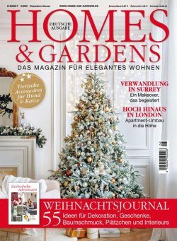 Homes & Gardens Germany – Dezember 2021 – Januar 2022