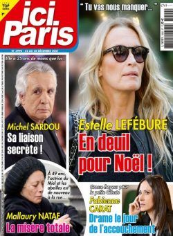 Ici Paris – 22 decembre 2021