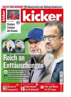 Kicker – 13 Januar 2022