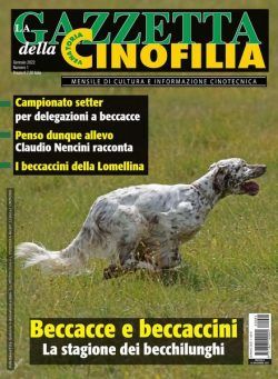 La Gazzetta Della Cinofilia Venatoria – Gennaio 2022