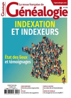 La Revue francaise de Genealogie – Fevrier-Mars 2022