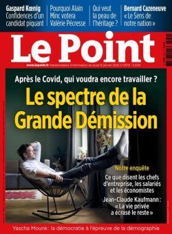 Le Point – 13 janvier 2022