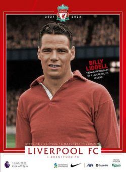 Liverpool FC Programmes – vs Brentford – 16 January 2022