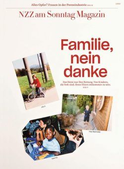 NZZ am Sonntag Magazin – 09 Januar 2022