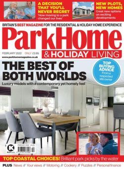 Park Home & Holiday Caravan – February 2022