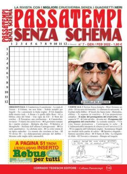 Passatempi Senza Schema – 04 gennaio 2022