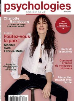 Psychologies France – Janvier 2022