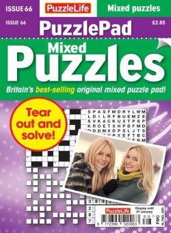 PuzzleLife PuzzlePad Puzzles – 30 December 2021