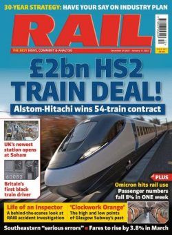 Rail – December 29, 2021