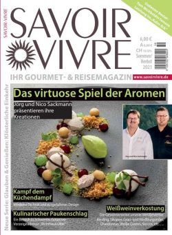 Savoir-Vivre – Sommer-Herbst 2021