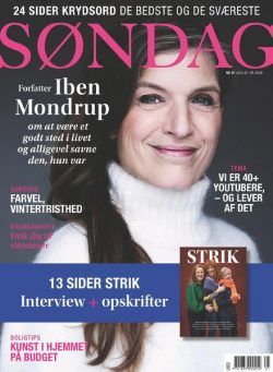 Sondag – 03 januar 2022