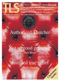 The Times Literary Supplement – 13 November 2015