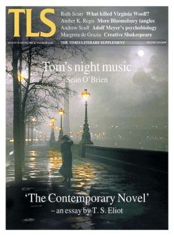 The Times Literary Supplement – 14 August 2015