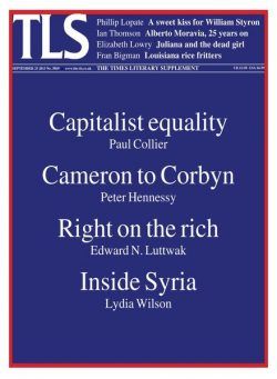 The Times Literary Supplement – 25 September 2015