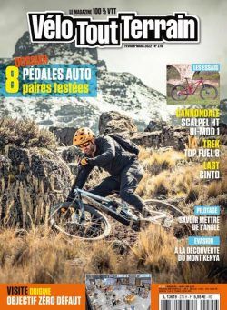 Velo Tout Terrain – Fevrier-Mars 2022