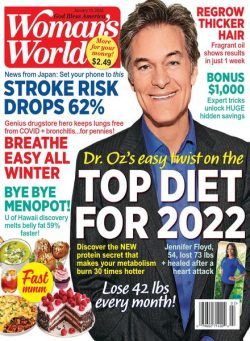 Woman’s World USA – January 10, 2022