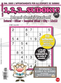 123 Sudoku – marzo 2022