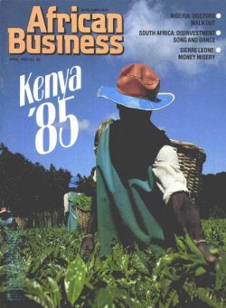 African Business English Edition – April 1985