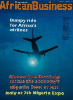 African Business English Edition – March 1982