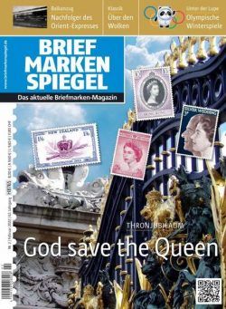 Briefmarken Spiegel – Februar 2022