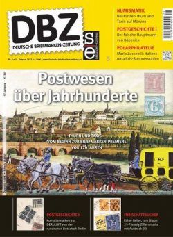 Deutsche Briefmarken-Zeitung – 21 Februar 2022