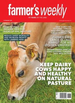 Farmer’s Weekly – 18 February 2022