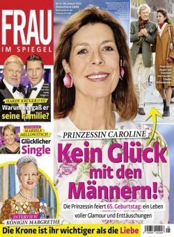 Frau im Spiegel – 26 Januar 2022