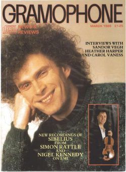 Gramophone – March 1988