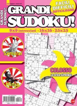 Grandi Sudoku – febbraio 2022